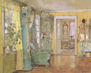 Gerhard Munthe Antechamber in the Artist's Home (nn02) china oil painting reproduction